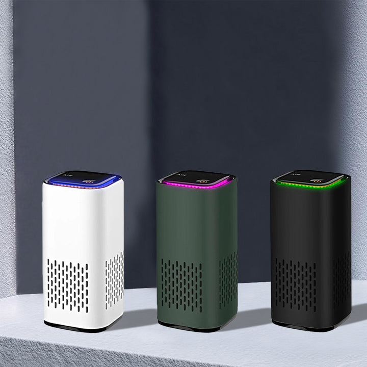Purificateur d'air avec filtre avancé pour animaux domestiques, assure une qualité d'air supérieure et un foyer frais.