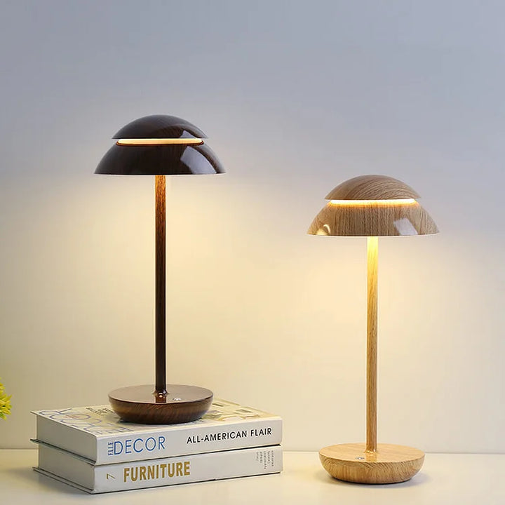 Lampe de table sans fil design moderne, élégante pour éclairage d'ambiance tactile. Idéale décoration intérieure.