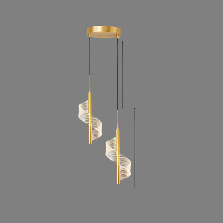Suspension LED minimaliste, éclairage intérieur économe. Design moderne pour cuisine.