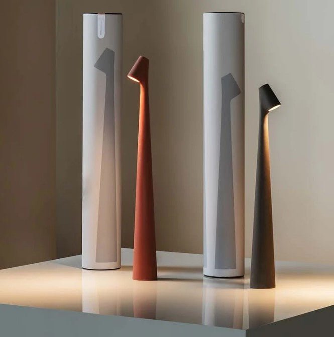 Lampe LED rechargeable, lumière douce, sans fil, pour une ambiance cocooning assurée.