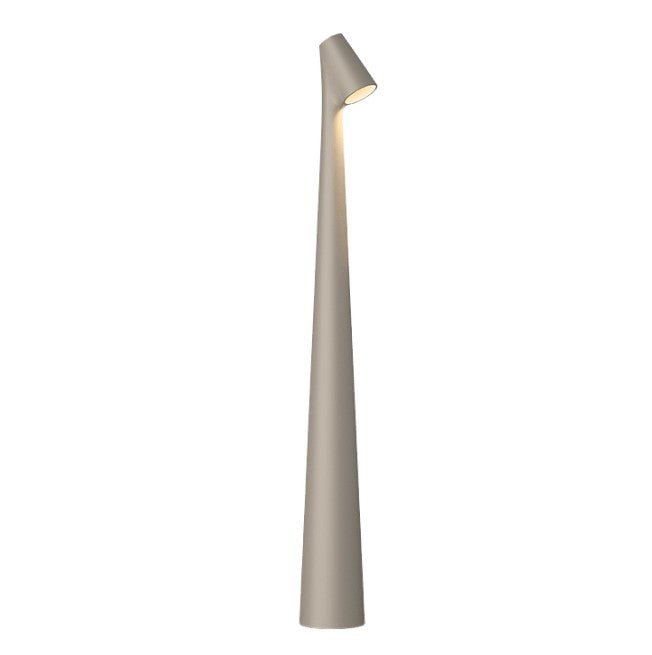 Lampe de table LED, rechargeable, sans fil, au design élégant pour la maison.