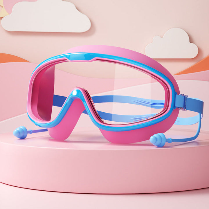 Lunettes de natation pour enfants, protection solaire UV et vision claire pour leurs premières brasses.