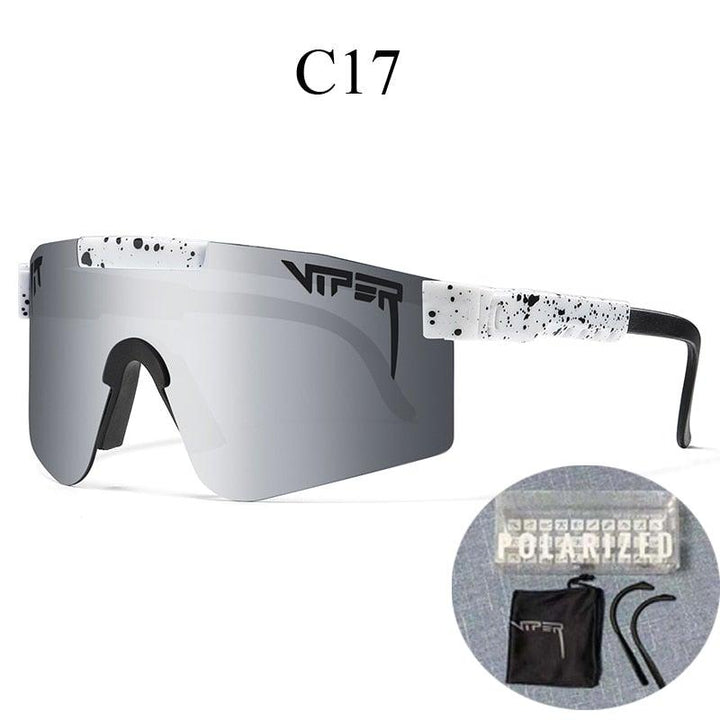 Lunettes de soleil polarisées pour le sport, écran UV pour une vision claire pendant la course.