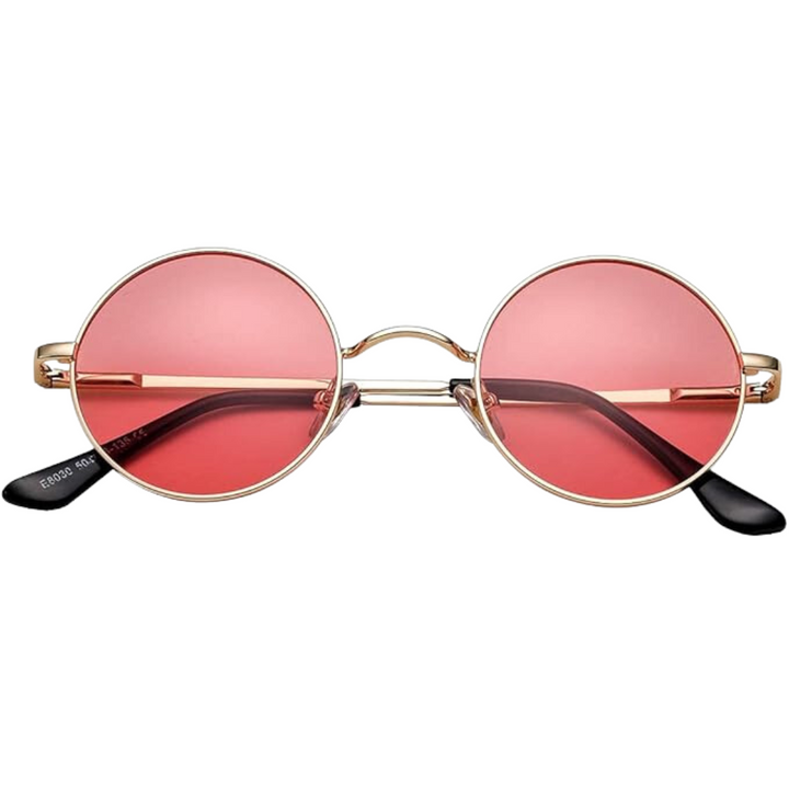 Accessoires d'été: lunettes de soleil rondes polarisées rétro unisexes pour un look vintage et protection UV.