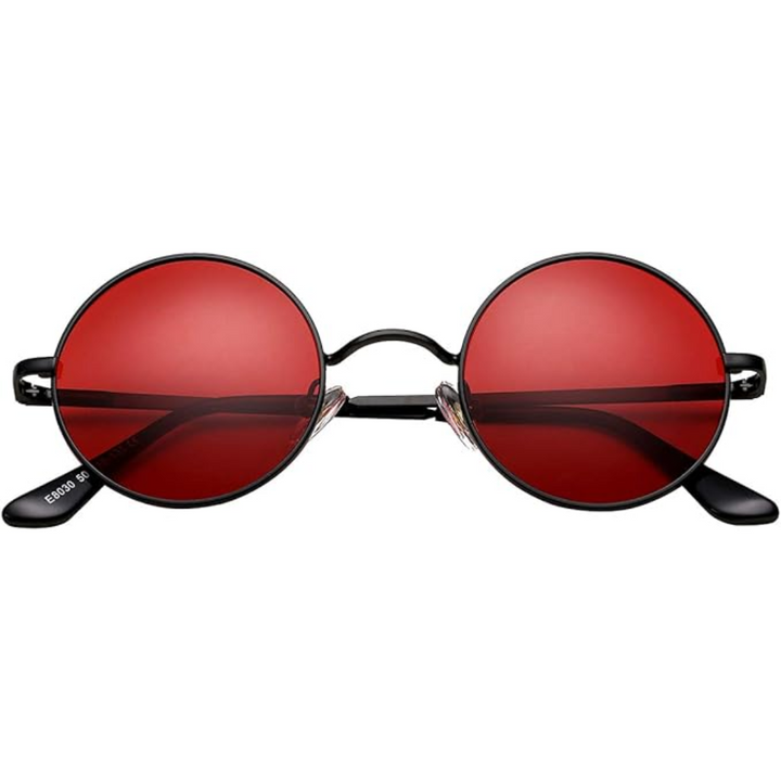 Élevez votre look avec ces lunettes de soleil rondes rétro polarisées unisexes, un accessoire mode essentiel.