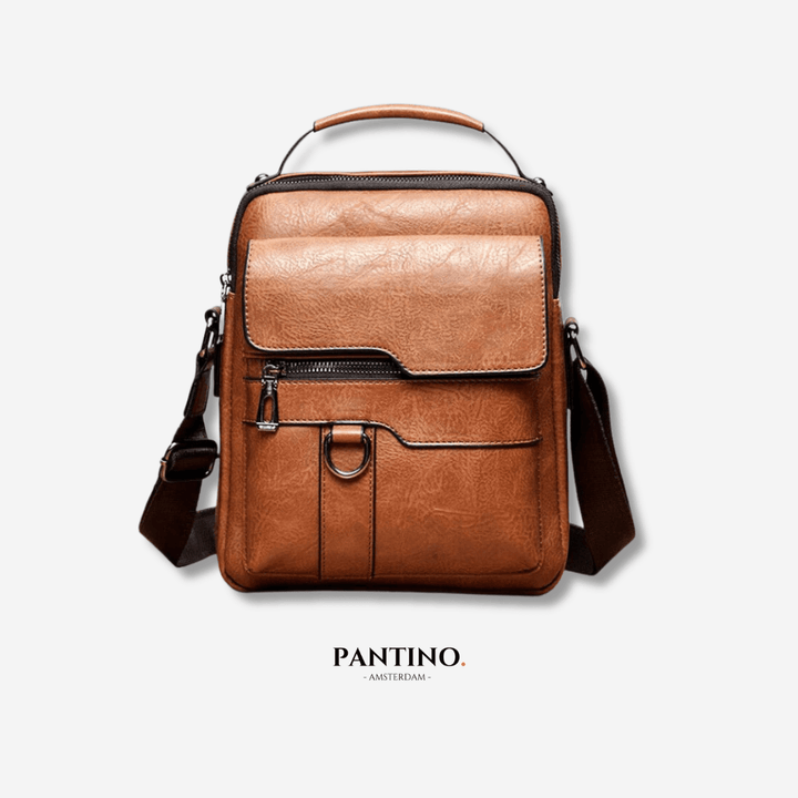 Sac à bandoulière unisexe doté de multiples compartiments. Idéal pour une organisation optimale, style moderne.