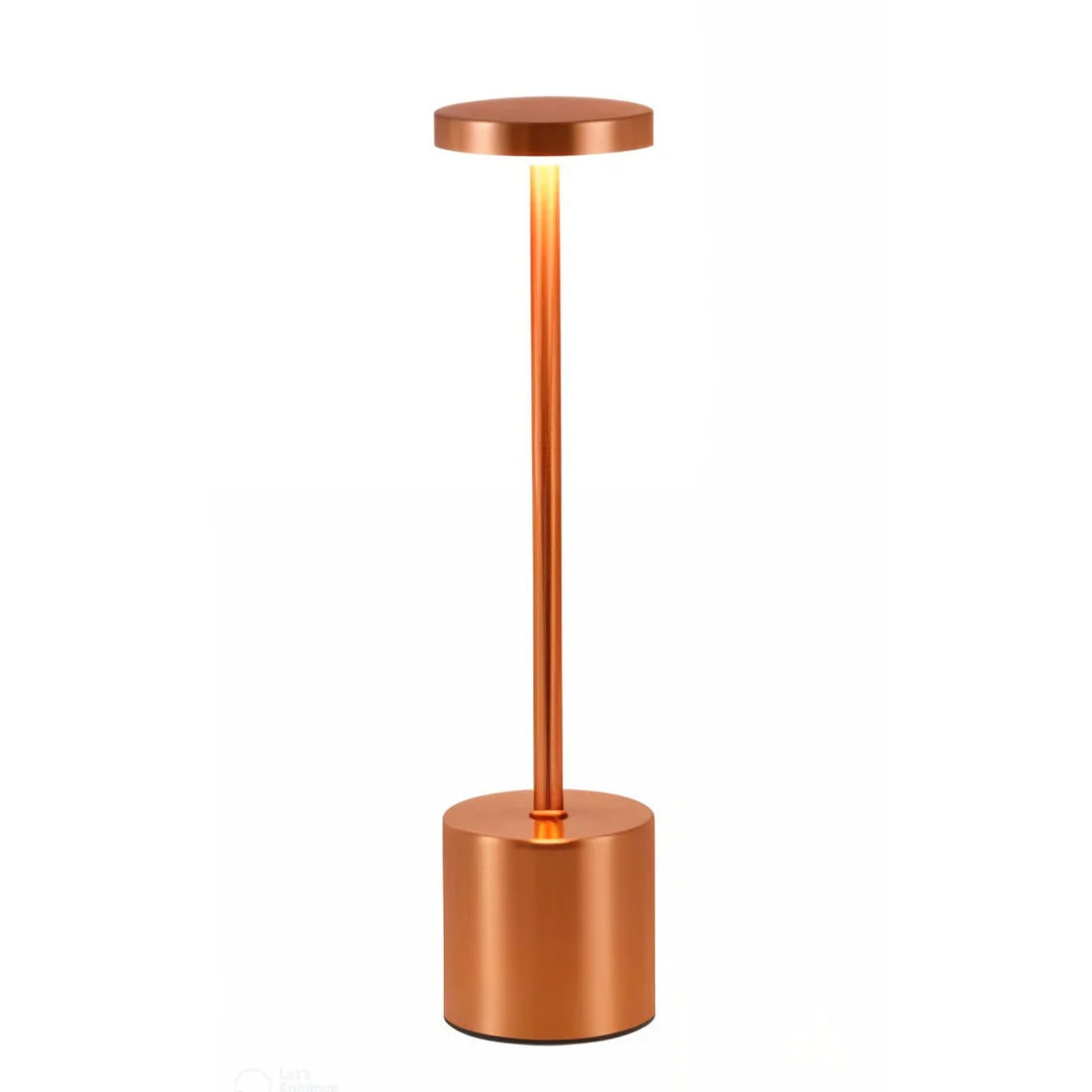 Lampe LED sans fil moderne au design scandinave, éclairage d'ambiance tactile pour toute pièce.