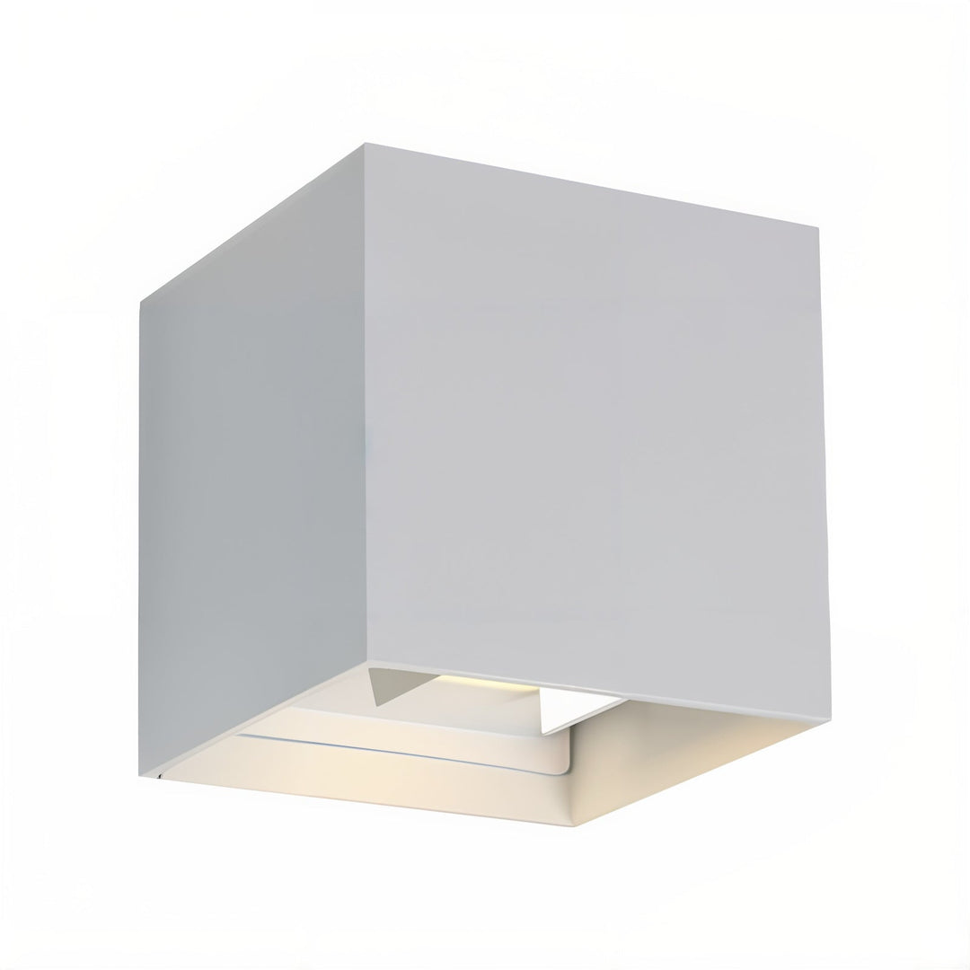 Applique murale LED moderne, réglable, en aluminium. Éclairage extérieur/intérieur étanche IP65, lumière chaude.