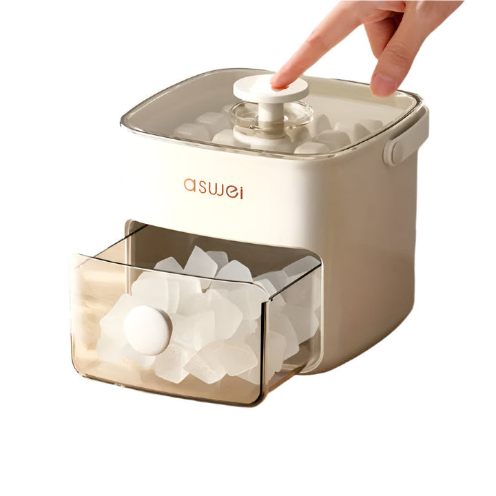 Machine à glaçons compacte et rapide pour la maison. Idéale pour des boissons toujours fraîches et désaltérantes.