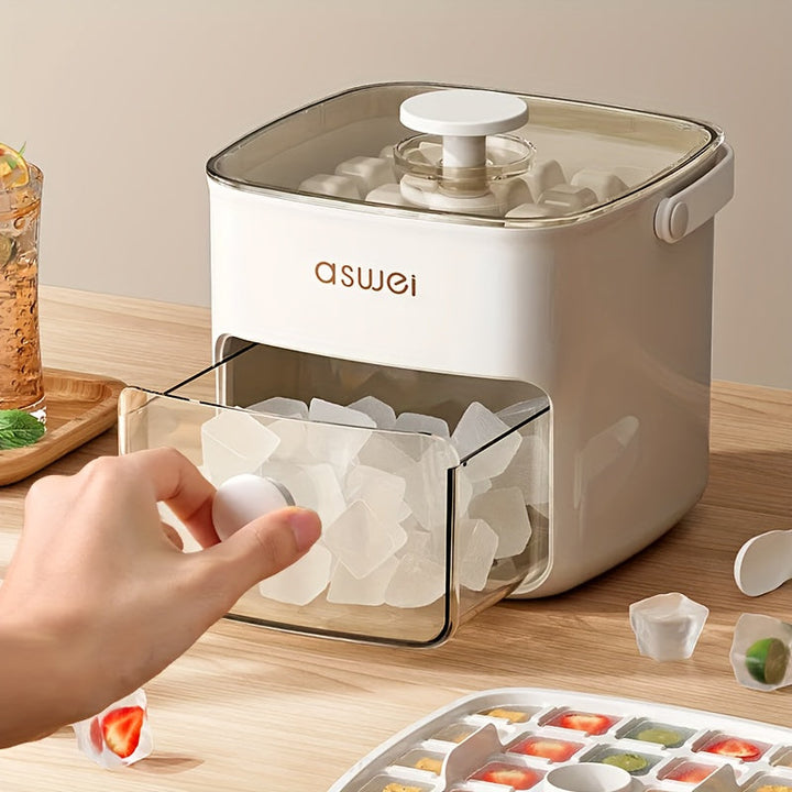 Machine à glaçons compacte et puissante, produisant des glaçons rapidement pour toutes vos réceptions ou l'usage quotidien.