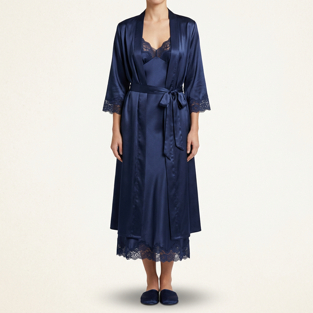 Pyjama femme en pure soie, douceur inégalée et confort luxueux. Idéal pour des moments de relaxation.