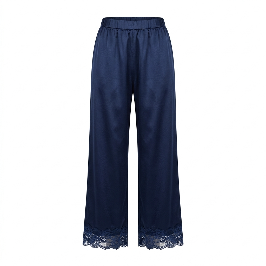 Pyjama femme en soie élégant et doux, ensemble parfait pour la nuit et comme loungewear de qualité.