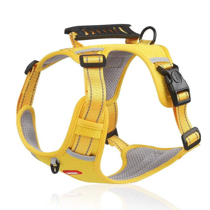 Harnais pour chien, ultra-respirant et confortable, avec design anti-tirage, parfait pour les promenades quotidiennes.