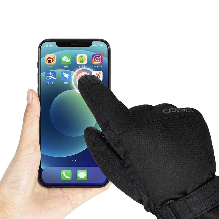 Protection des mains contre le froid: Gants d'hiver unisexes, légers, imperméables pour activités extérieures.