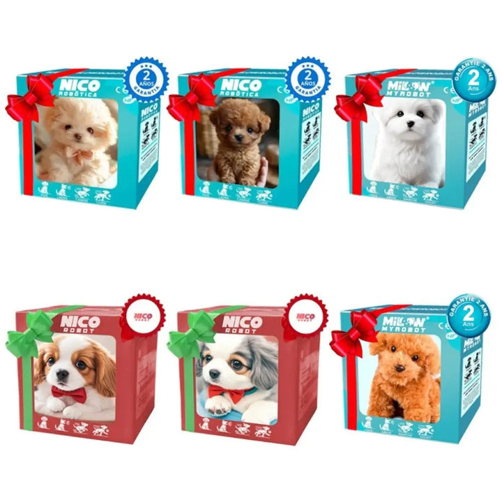 Chien robot interactif RoboDog pour enfants, compagnon de jeu éducatif réaliste, idéal cadeau garçon/fille.
