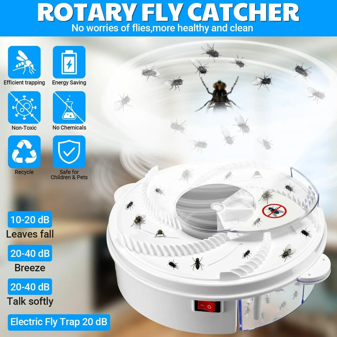 Gadget anti-moustique USB compact et discret. Attrape-mouches électrique silencieux, idéal pour toutes pièces de la maison.
