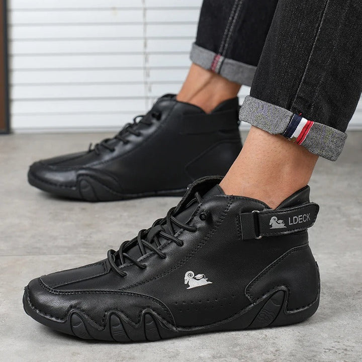 Chaussures confort homme, style décontracté, idéales pour un soutien optimal.