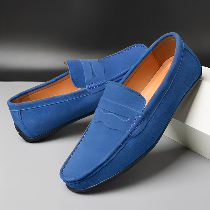 Chaussures homme confortables en cuir souple pour un style élégant et décontracté, idéales pour toute saison.