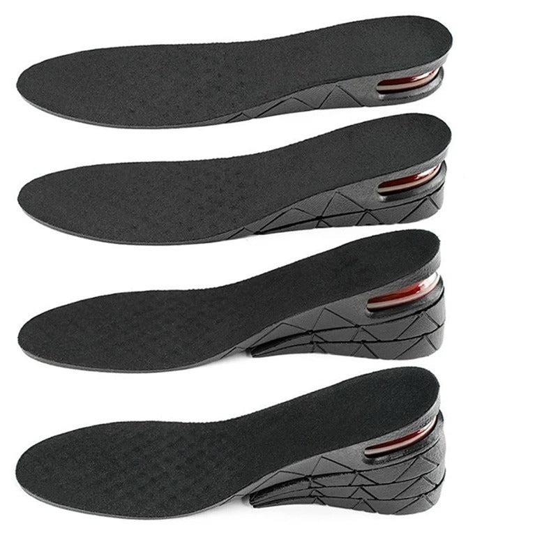 Lift Ease : semelles unisexes rehaussantes, invisibles, pour un support plantaire et un confort optimal des pieds.