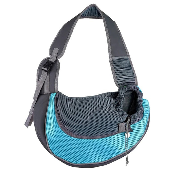 Assurez le confort de votre petit chien ou chat avec ce sac de transport bandoulière sécurisé et stylé.