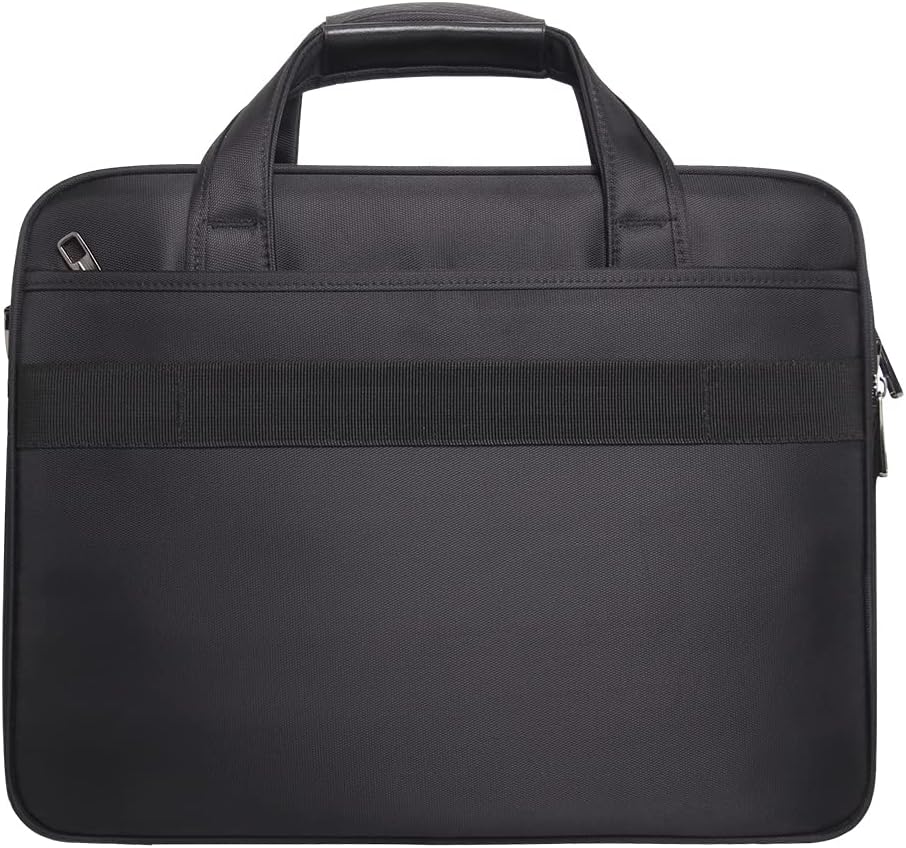 Sacoche de bureau pour homme, protège l'ordinateur portable et organise les accessoires de travail.