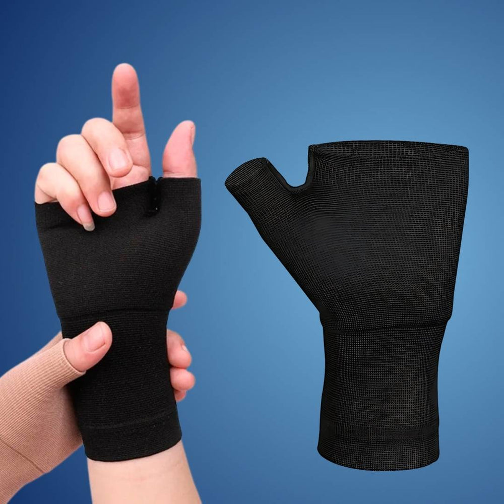 Manchon compression poignet/pouce pour soulager douleurs, tendinite, arthrite. Favorise la récupération rapide.