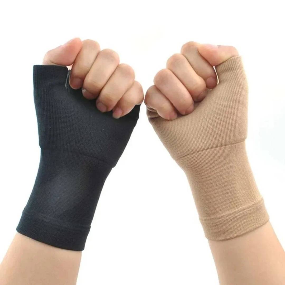 Manchon compression poignet/pouce, idéal tendinite, arthrite, entorses. Soulagement efficace et durable.