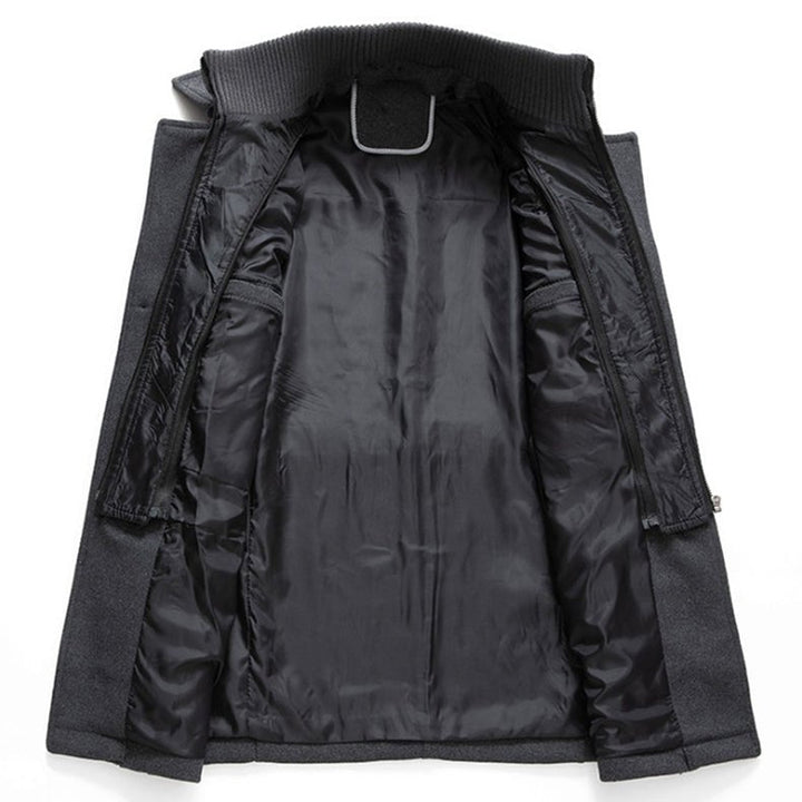Manteau hiver homme 2 pièces, coupe ajustée, offrant chaleur et élégance pour la saison froide.