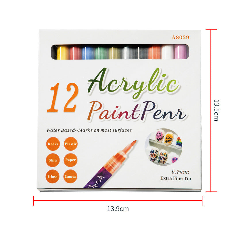 Marqueurs de peinture pour ongles, essentiels pour créer des motifs Nail Art professionnels.