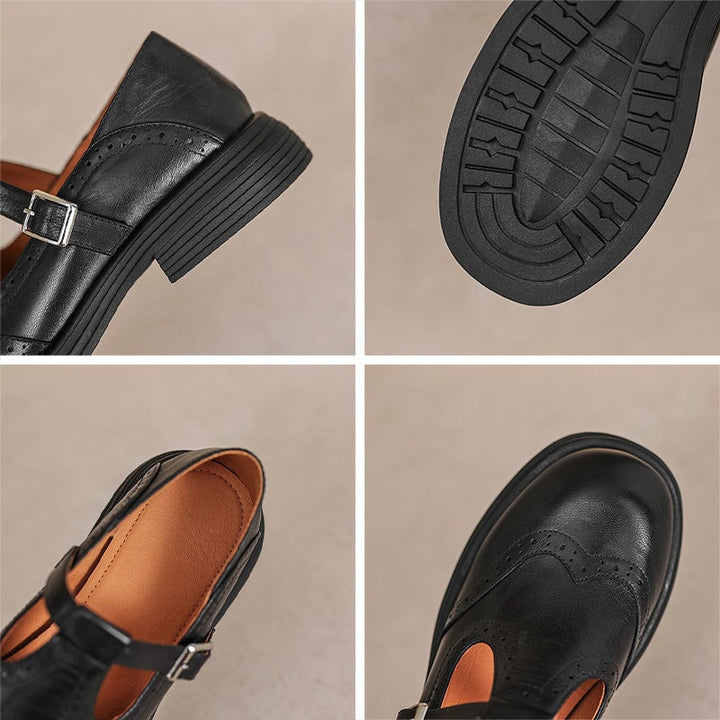 Ces souliers Mary Jane pour femmes allient élégance intemporelle et confort, parfaits pour un style classique.