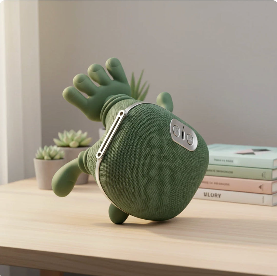 Masseur ergonomique cervical et épaules pour bien-être et détente musculaire à domicile.