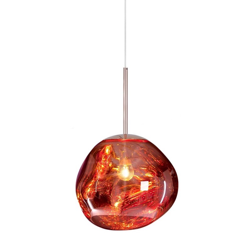 Suspension design Melt, luminaire polyvalent adapté au salon, cuisine ou salle à manger, style moderne et chic.