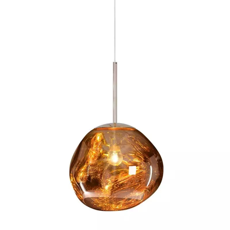 Lampe suspension design Melt, luminaire moderne chic pour salon contemporain. Éclairage élégant et unique.