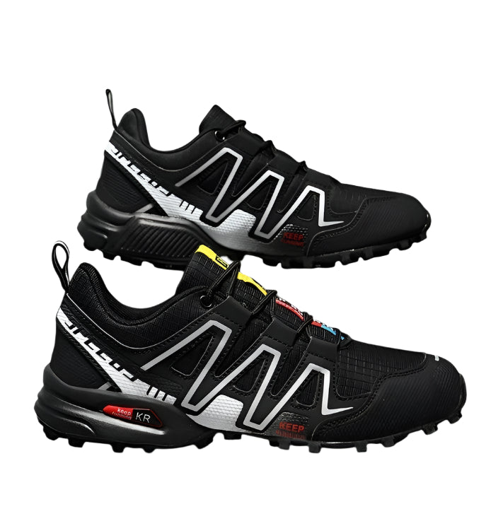 Chaussures de randonnée imperméables pour hommes, protection et confort supérieurs pour les sentiers humides.