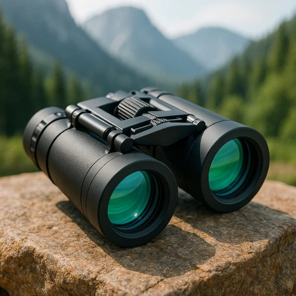 Jumelles militaires HD 40x22 pour hommes, idéales pour chasse, randonnée et observation sportive.