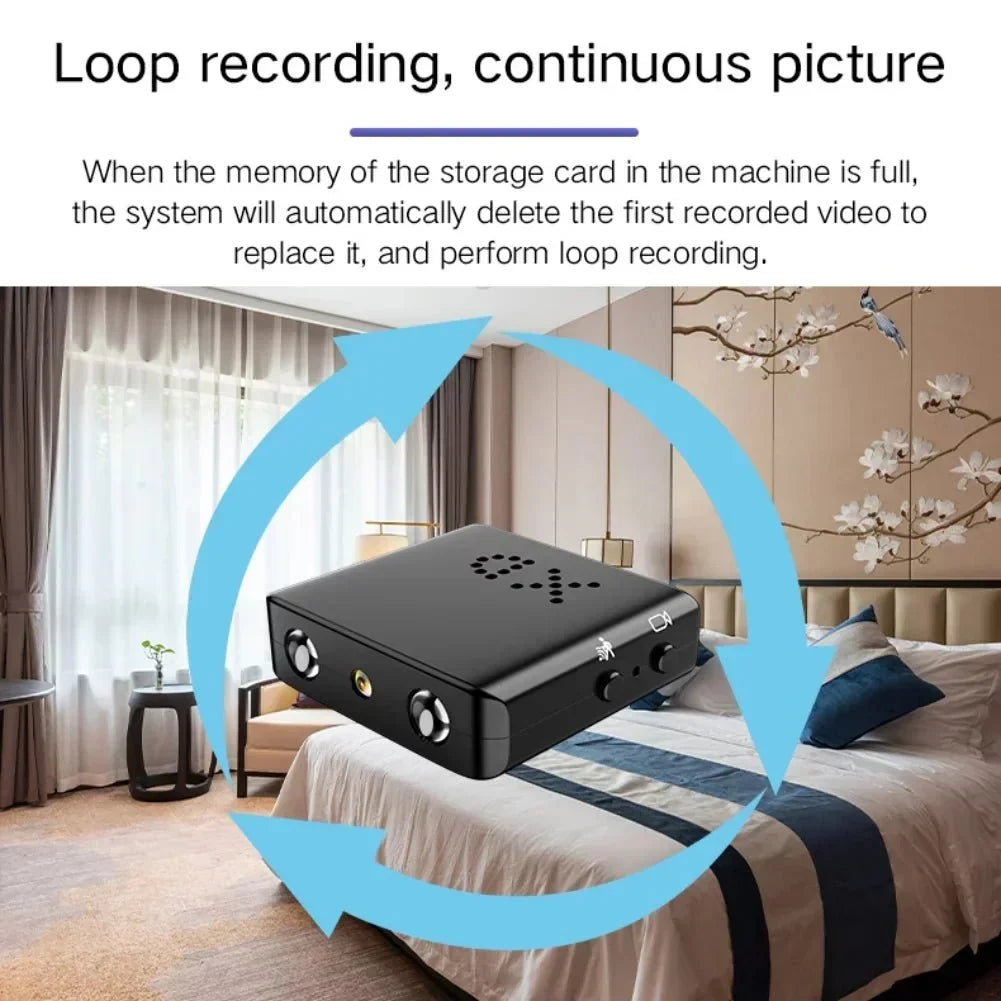 Protégez votre intérieur avec la caméra HD WiFi, audio bidirectionnel, vision nocturne, surveillance discrète.