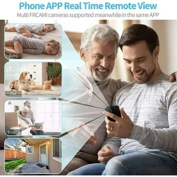 Caméra de sécurité discrète mini, sans fil, Full HD, idéale pour surveillance intérieure ou extérieure.