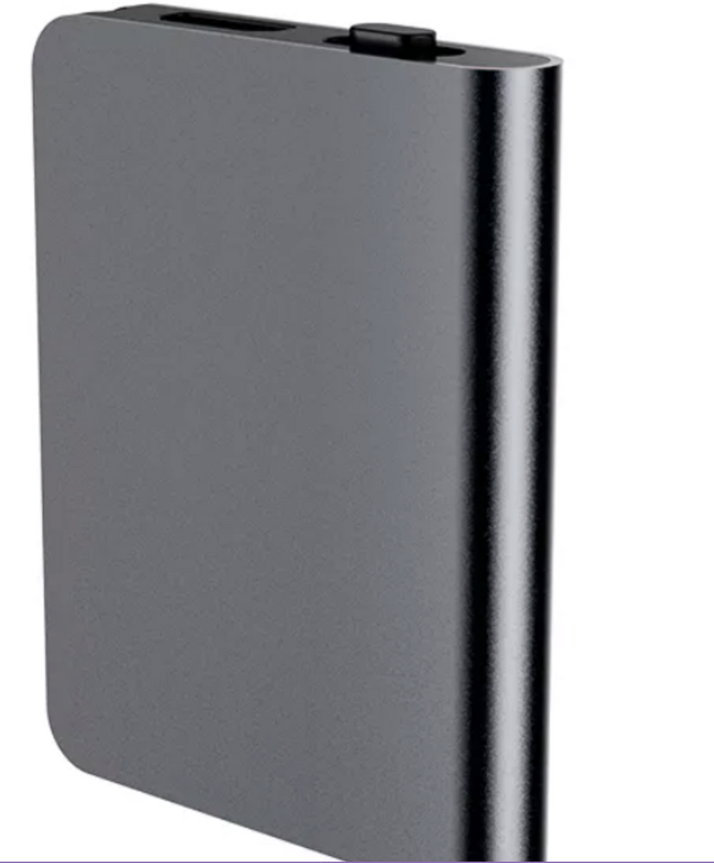 Dictaphone numérique ultra-compact pour un enregistrement audio discret et portable, idéal pour réunions et conférences.