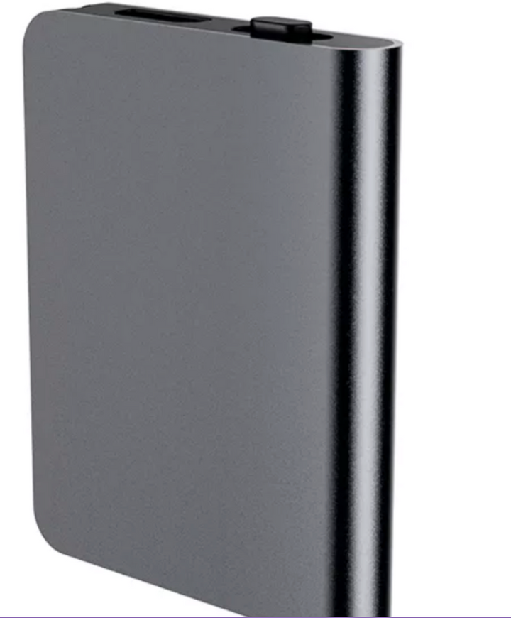 Dictaphone numérique ultra-compact pour un enregistrement audio discret et portable, idéal pour réunions et conférences.