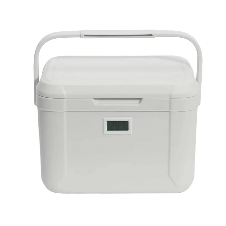 Petite glacière 5L pour camping, pique-nique et extérieur. Idéale pour garder vos boissons et aliments froids.