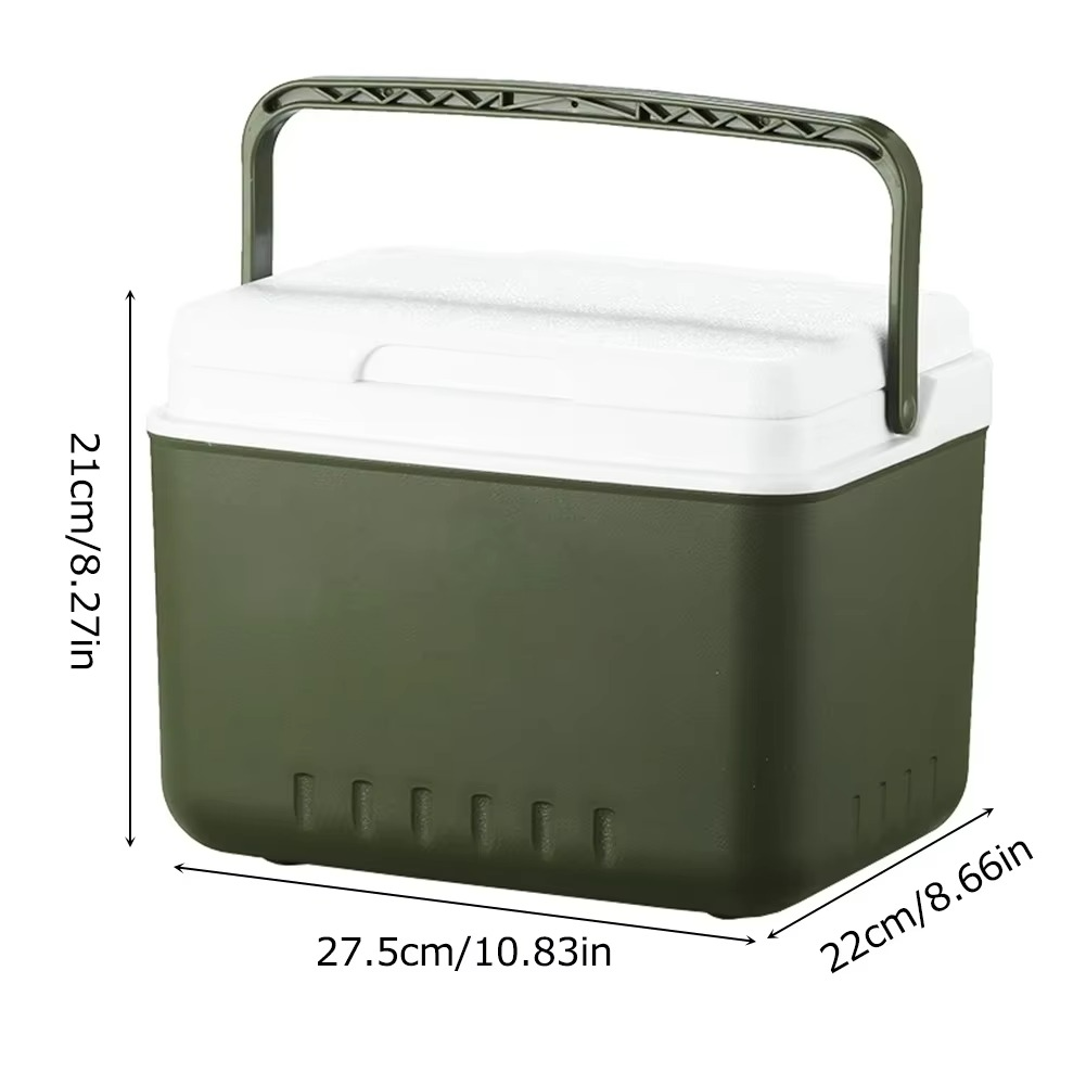 Mini glacière 5L pour voiture et camping. Solution pratique pour conserver la fraîcheur des boissons en voyage.