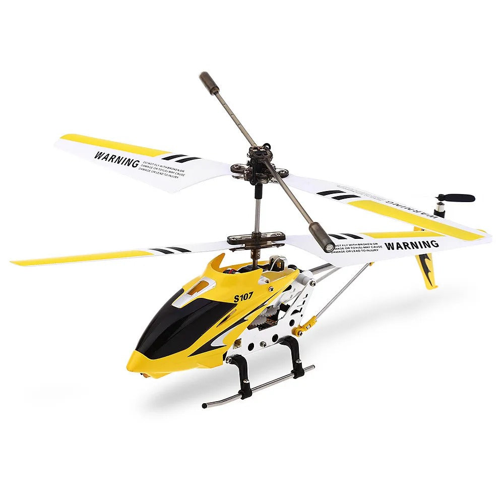 Jouet RC mini-hélicoptère pour enfants et adultes, avec pilotage facile et gyroscope stabilisateur.
