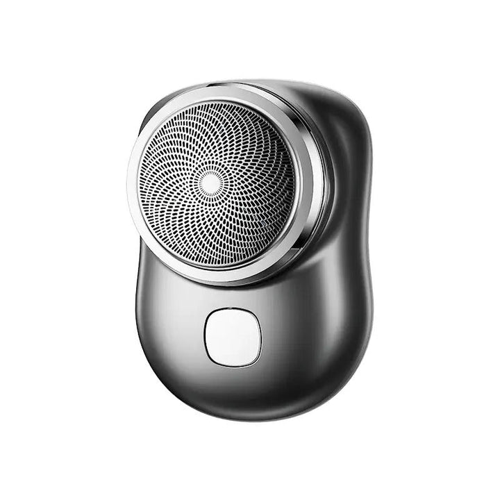Mini rasoir électrique compact pour homme, parfait compagnon de voyage, offrant un rasage précis et pratique partout.