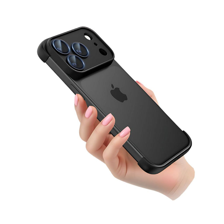 Coque iPhone bleue, résistante aux chocs et chutes.