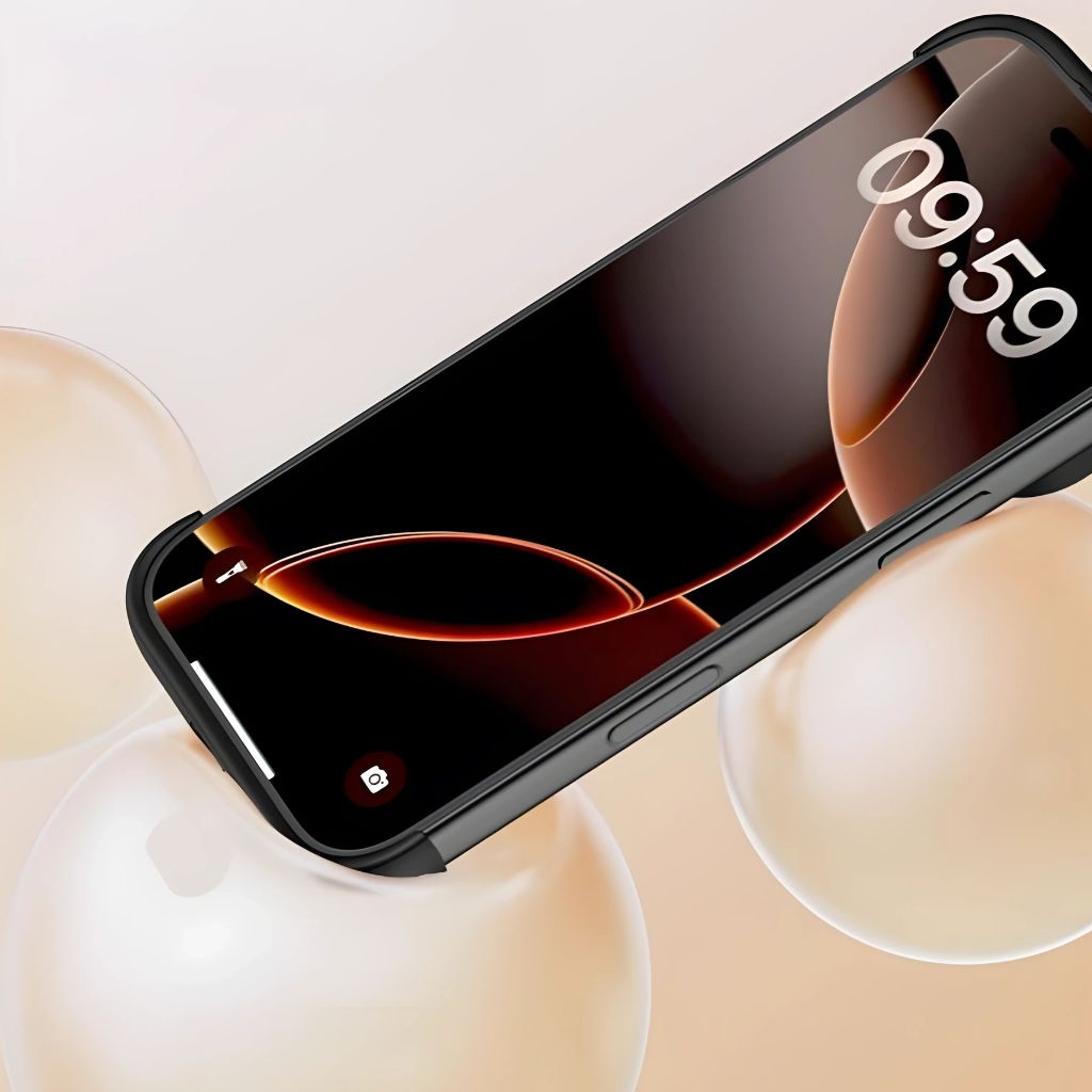 Étui de protection iPhone, robuste et résistant.