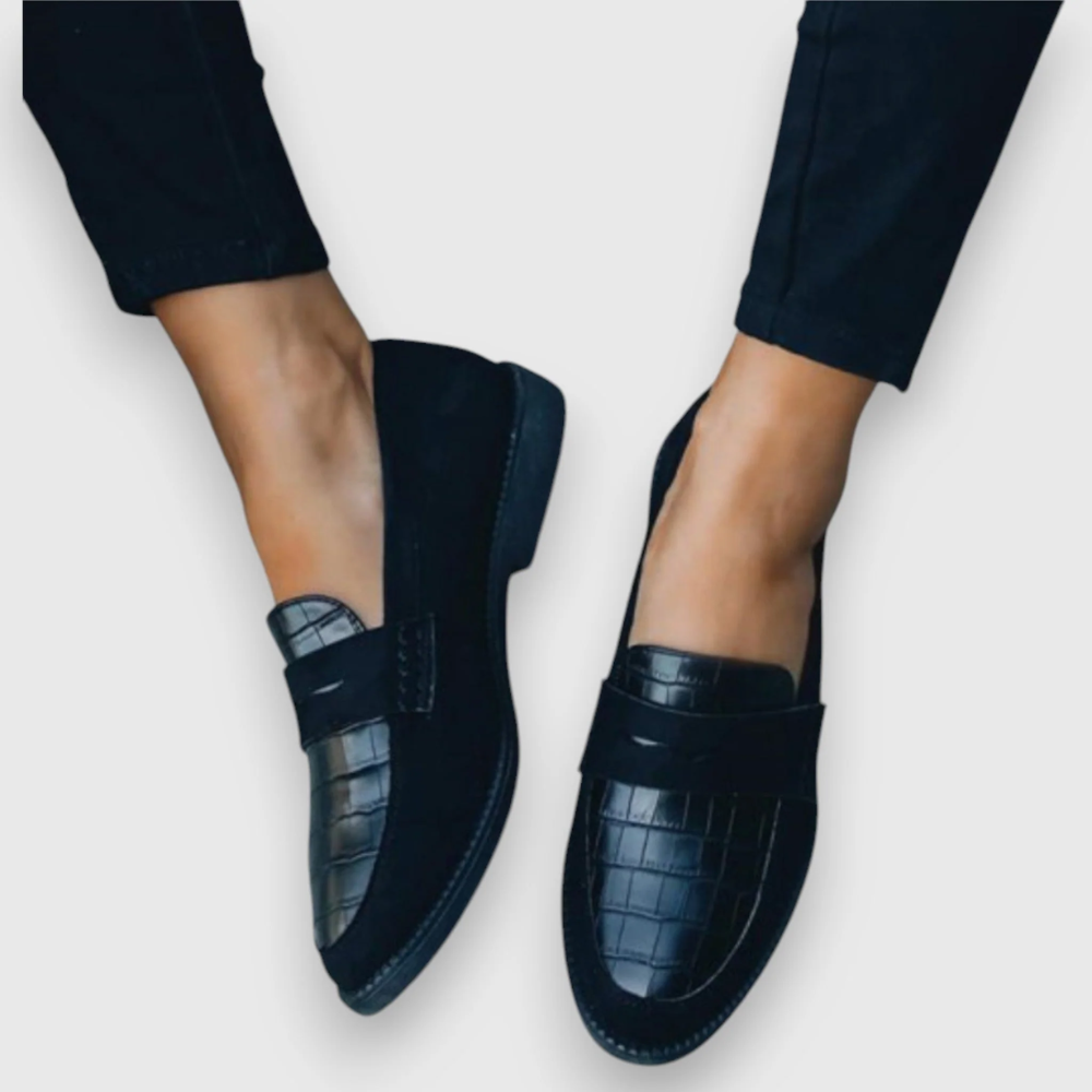 Mocassins femme orthopédiques élégants pour un confort quotidien et un soutien optimal des pieds sensibles.