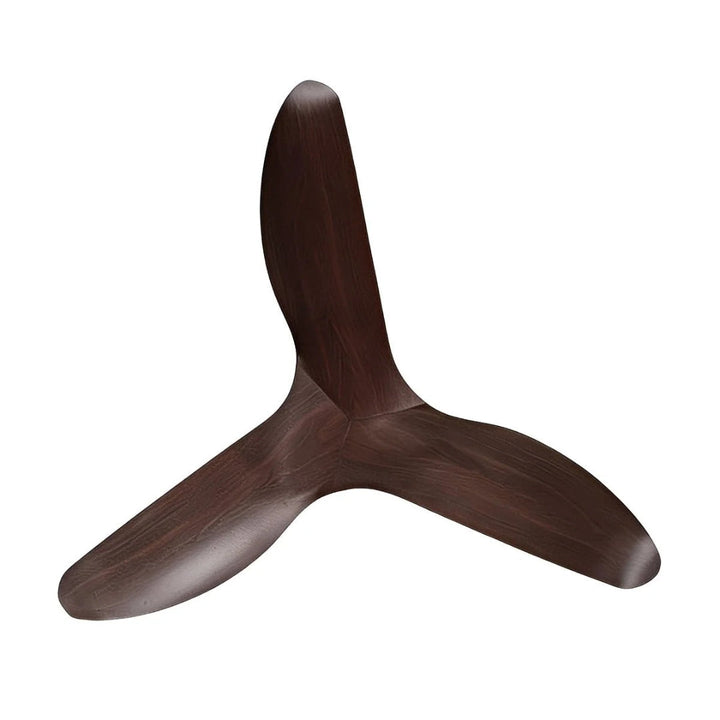 Ventilateur de plafond épuré, silencieux, pales en bois, pour un intérieur moderne et apaisant.
