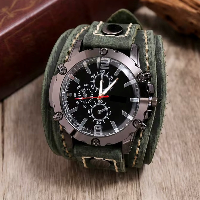 Montre homme classique au design élégant. Bracelet en acier, accessoire intemporel pour un look raffiné.