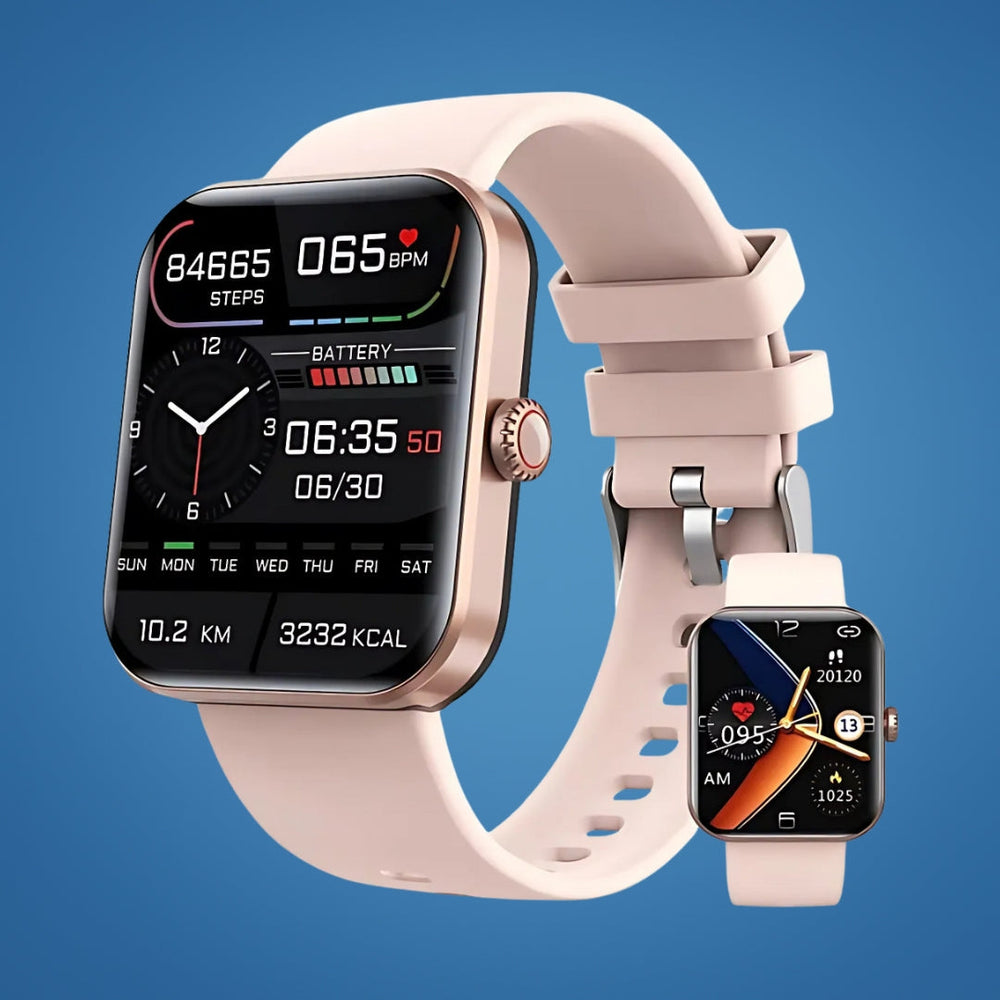 Montre intelligente pour la gestion du diabète: surveillance de la glycémie non invasive et alertes personnalisées.