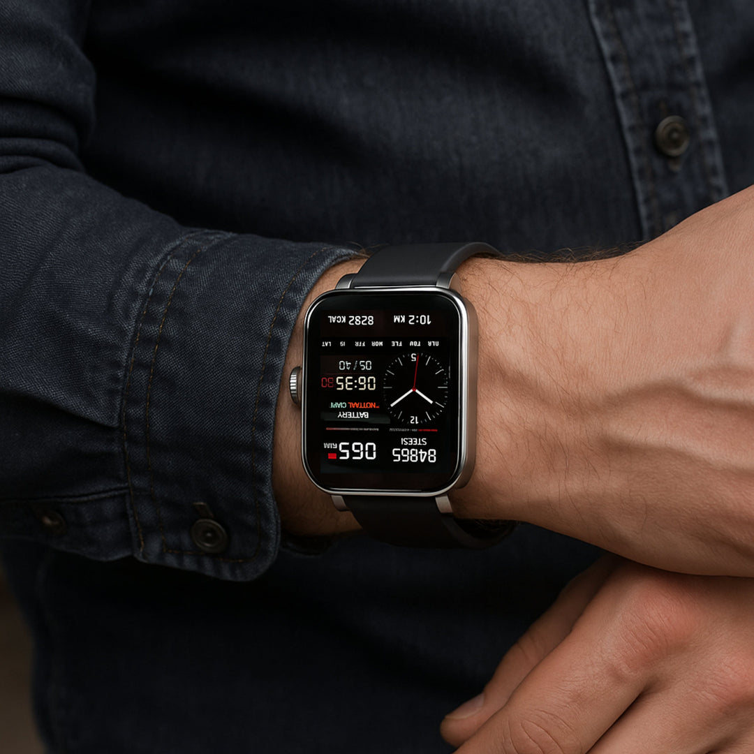 Technologie portable: montre connectée avec suivi de glycémie non invasive pour un bien-être amélioré.